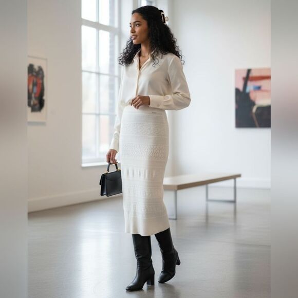 Liu Jo beige skirt - Picture 9 of 10